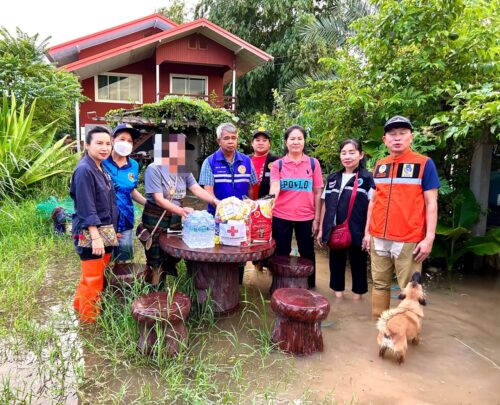 ลงพื้นที่เยี่ยมผู้ประสบปัญหาอุทกภัยในพื้นที่ อำเภอเมืองลำพูน