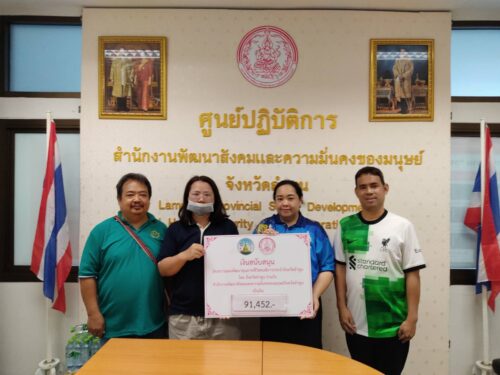 มอบเงินสนับสนุนตามโครงการส่งเสริมและพัฒนาคุณภาพชีวิตคนพิการ (หัวละบาท) ครั้งที่ 3/2568