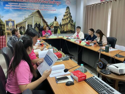 ประชุมคณะกรรมการพิจารณาดำเนินการโครงการสภาเด็กและเยาวชนจังหวัดลำพูน ครั้งที่ 1/2568